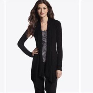 White House Black Market Drape Front Cardigan